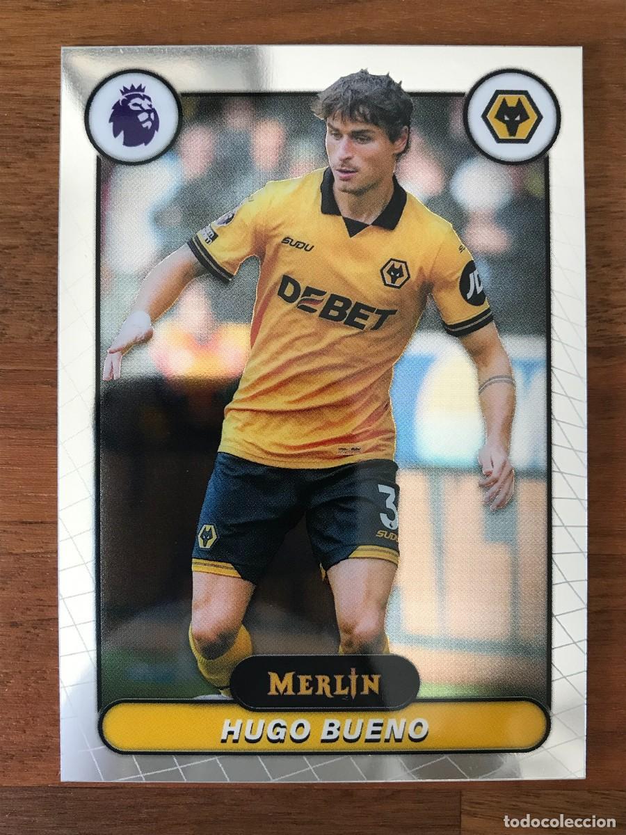 Fu&szlig;ball-Sticker: HUGO BUENO - WOLVERHAMPTON - TOPPS CHROME MERLIN PREMIER LEAGUE 2025 2026 25 26
