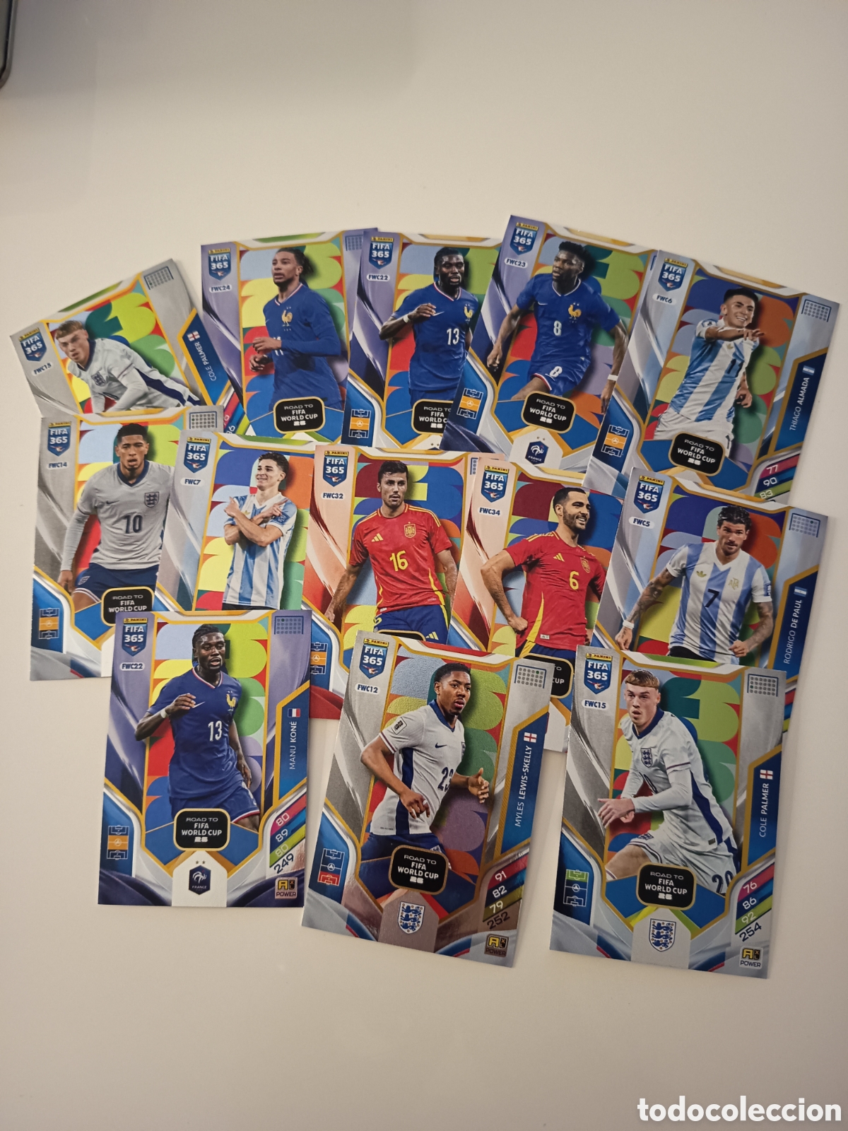 Fu&szlig;ball-Sticker: Lote Road to fifa world cup fifa 365