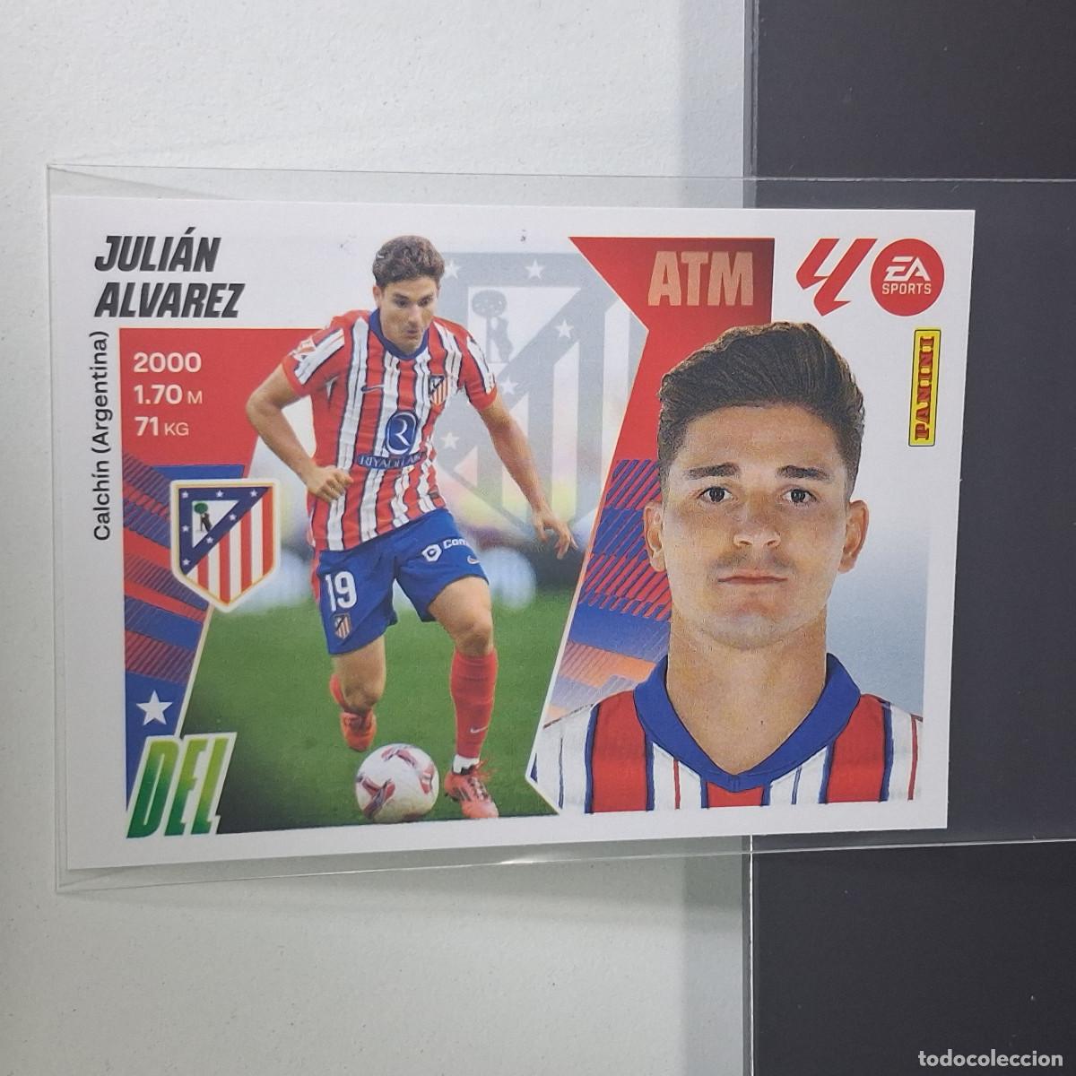 Cromos de f&uacute;tbol: D3 19 JULIAN ALVAREZ ATLETICO DE MADRID LIGA ESTE 2025 2026 25 26 PANINI STICKERS CROMOS SPORTS