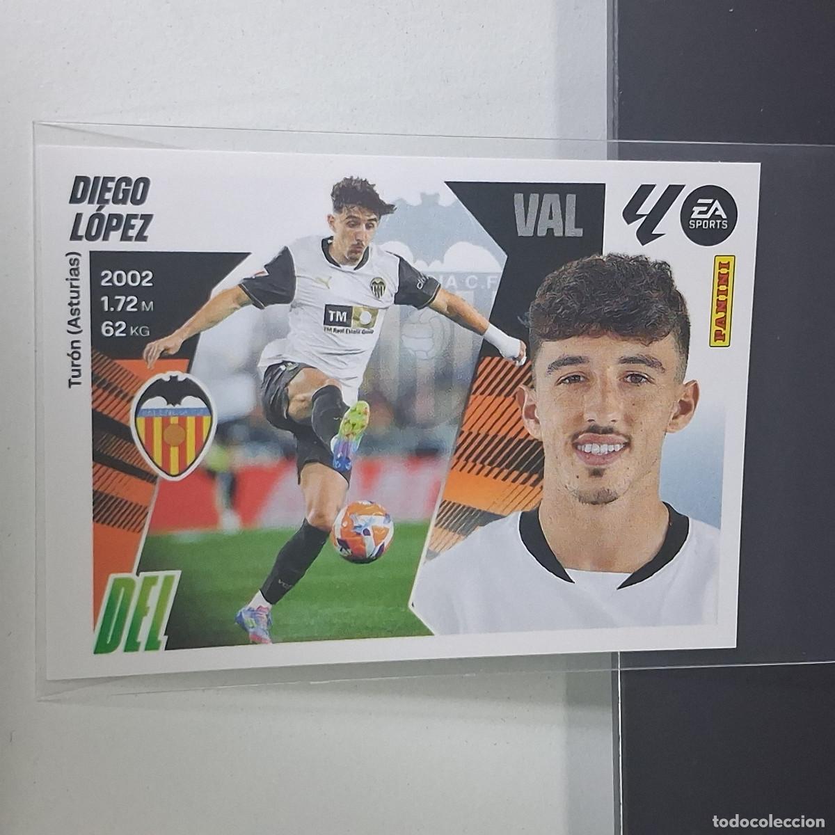 Cromos de f&uacute;tbol: D3 20 DIEGO LOPEZ VALENCIA LIGA ESTE 2025 2026 25 26 PANINI STICKERS CROMOS SPORTS