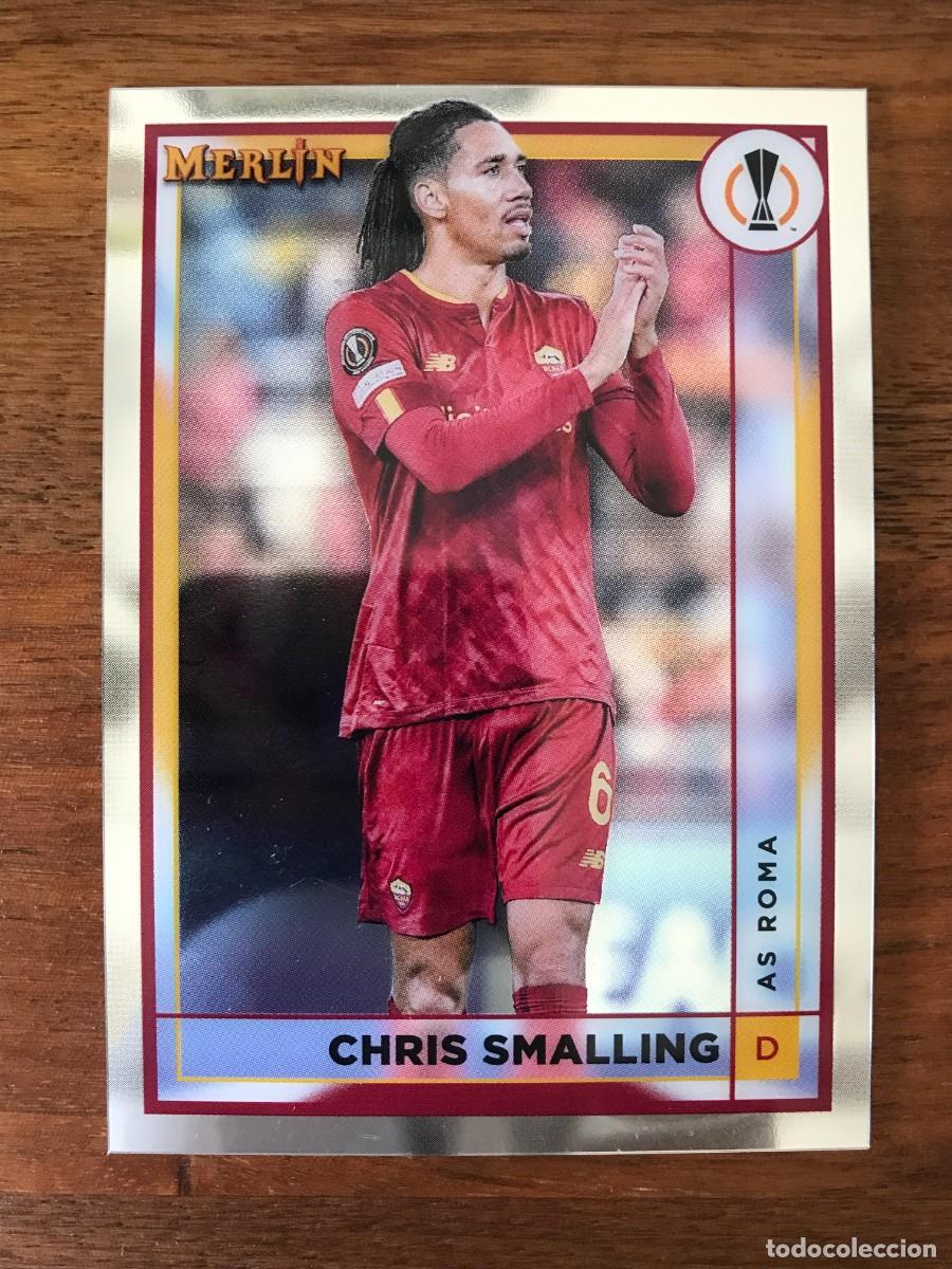 Cromos de f&uacute;tbol: CHRIS SMALLING - AS ROMA - TOPPS CHROME MERLIN UEFA CHAMPIONS 2022 2023 22 23