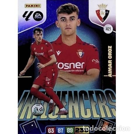 Cromos de f&uacute;tbol: Aiamar Oroz Influencers Osasuna 421 de Adrenalyn XL 25-26 2025-2026