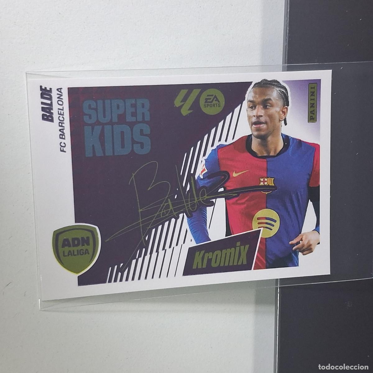 Cromos de f&uacute;tbol: D3 K2 2 BALDE BARCELONA BAR&Ccedil;A SUPER KIDS KROMIX LIGA ESTE 2025 2026 25 26 PANINI STICKERS CROMOS