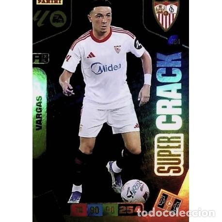 Cromos de f&uacute;tbol: Vargas Super Crack Sevilla 464 Adrenalyn XL 25-26 2025-2026