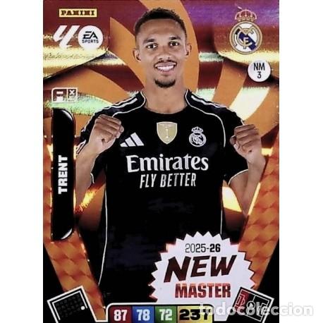 Cromos de f&uacute;tbol: Trent New Master Real Madrid MW/3 Adrenalyn XL 25-26 2025-2026