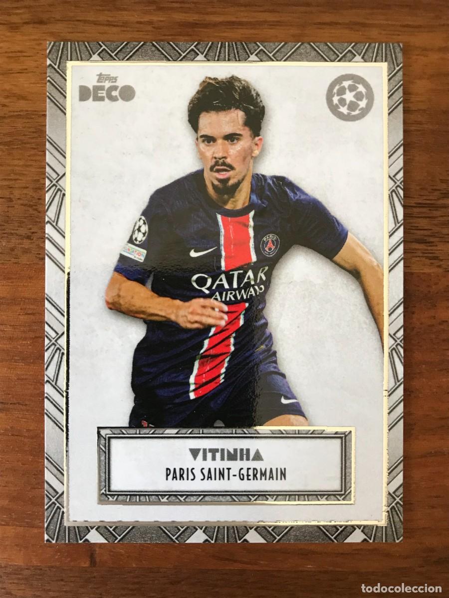 Cromos de f&uacute;tbol: VITINHA - PSG PARIS SAINT GERMAIN - TOPPS DECO UEFA CLUB COMPETITIONS 2024 2025
