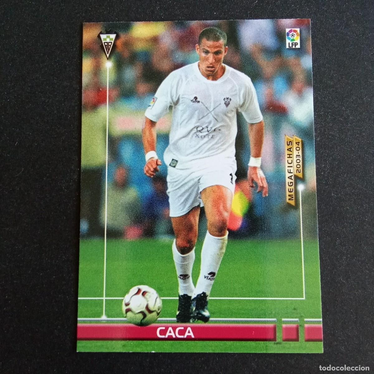 Football Stickers: 16 BIS CACA ALBACETE LIGA 2003 2004 03 04 MEGAFICHAS PANINI