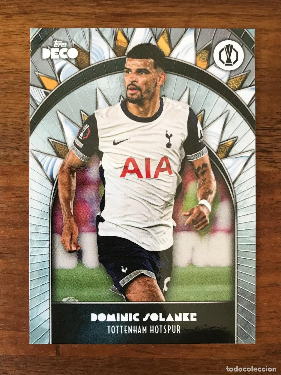 Cromos de f&uacute;tbol: DOMINIC SOLANKE - TOTTENHAM HOTSPUR - TOPPS DECO UEFA CLUB COMPETITIONS 2024 2025