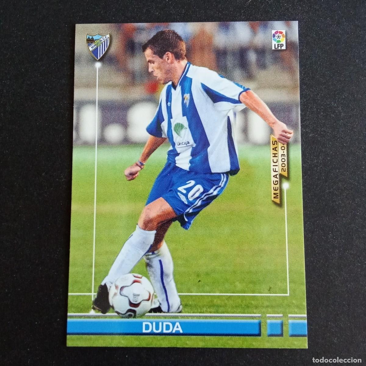 Cromos de f&uacute;tbol: 174 BIS DUDA MALAGA LIGA 2003 2004 03 04 MEGAFICHAS PANINI