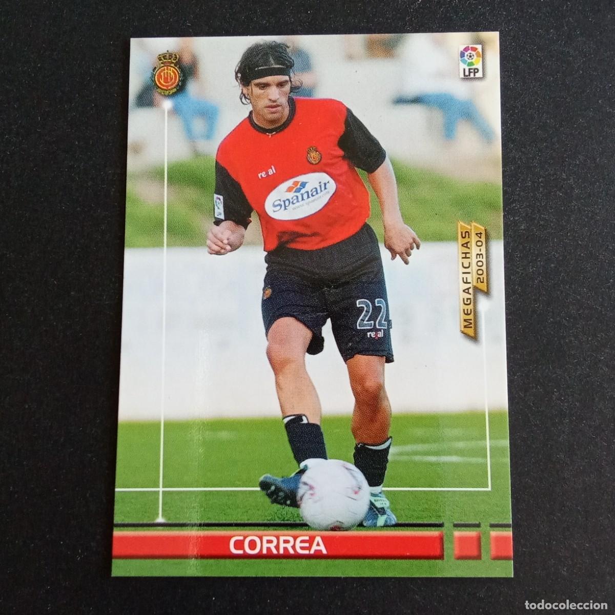 Cromos de f&uacute;tbol: 195 BIS CORREA MALLORCA LIGA 2003 2004 03 04 MEGAFICHAS PANINI