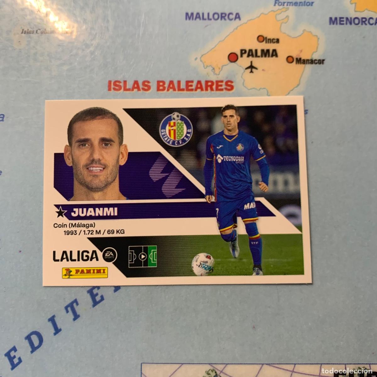 Cromos de f&uacute;tbol: Juanmi n&uacute;mero 16 del Getafe cromo de la liga este 26-27 2026-2027