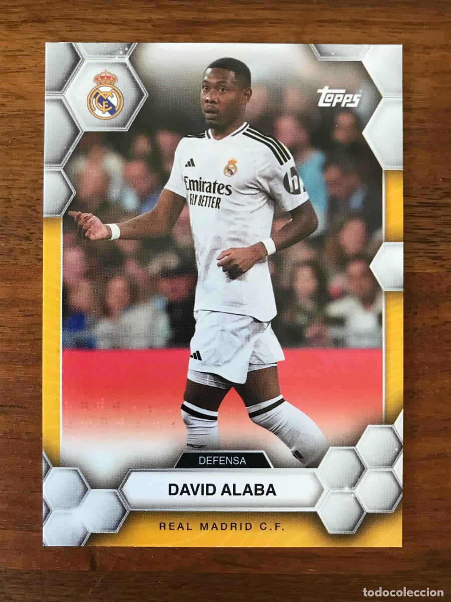 Cromos de f&uacute;tbol: DAVID ALABA - TOPPS REAL MADRID FAN SET 2024 2025 24 25