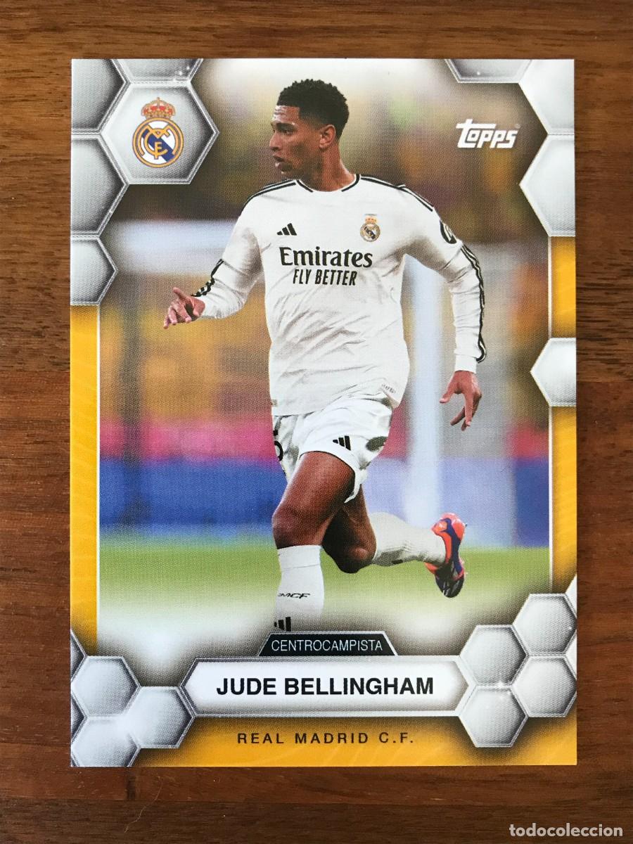 Cromos de f&uacute;tbol: JUDE BELLINGHAM - TOPPS REAL MADRID FAN SET 2024 2025 24 25