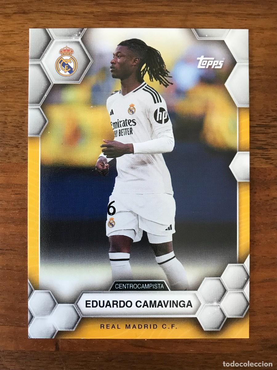 Cromos de f&uacute;tbol: EDUARDO CAMAVINGA - TOPPS REAL MADRID FAN SET 2024 2025 24 25