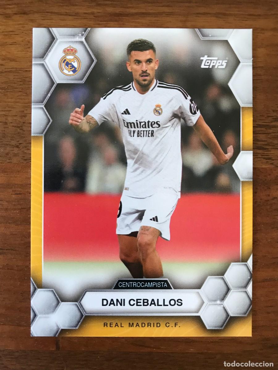 Cromos de f&uacute;tbol: DANI CEBALLOS - TOPPS REAL MADRID FAN SET 2024 2025 24 25