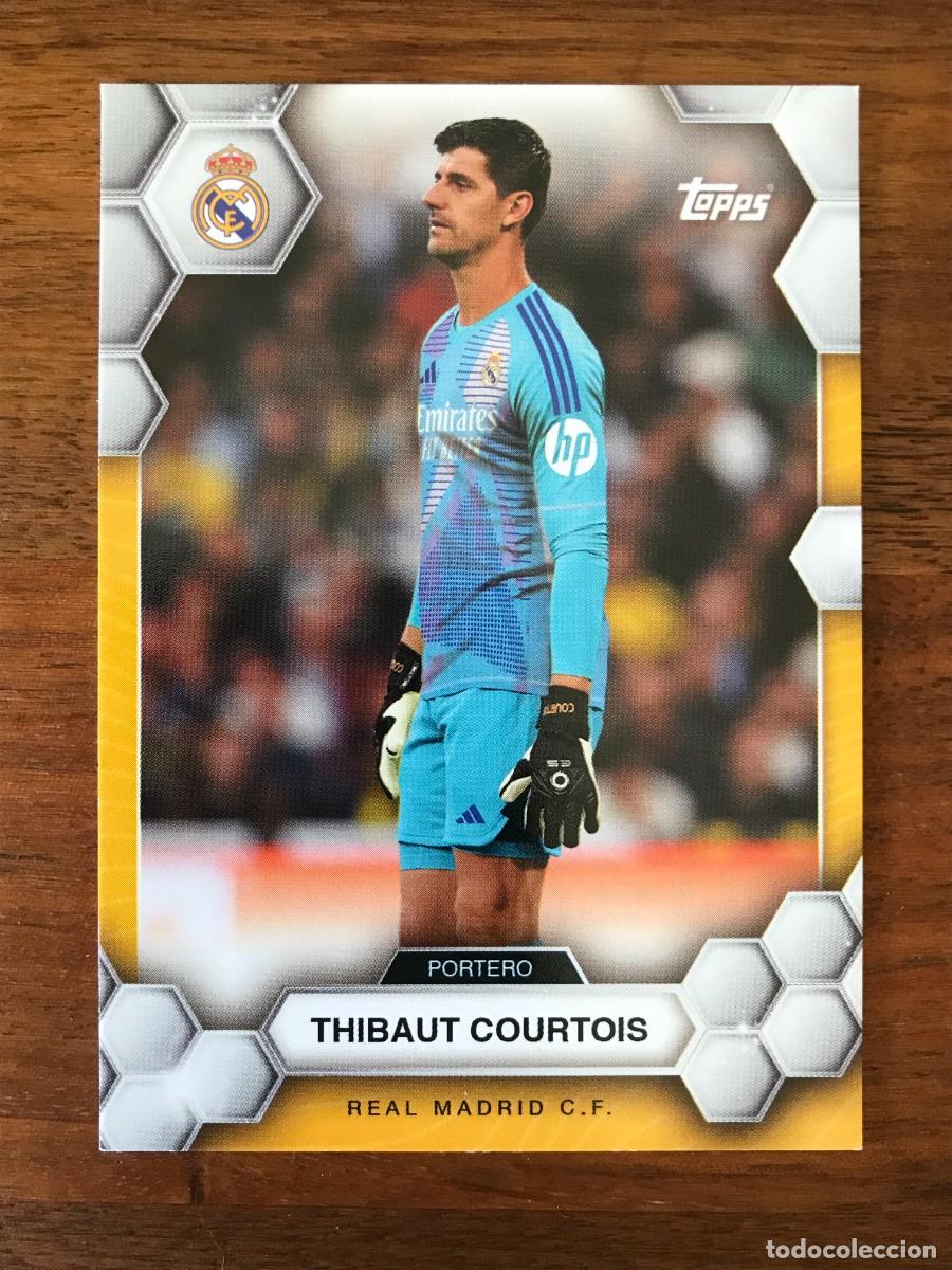 Cromos de f&uacute;tbol: THIBAUT COURTOIS - TOPPS REAL MADRID FAN SET 2024 2025 24 25