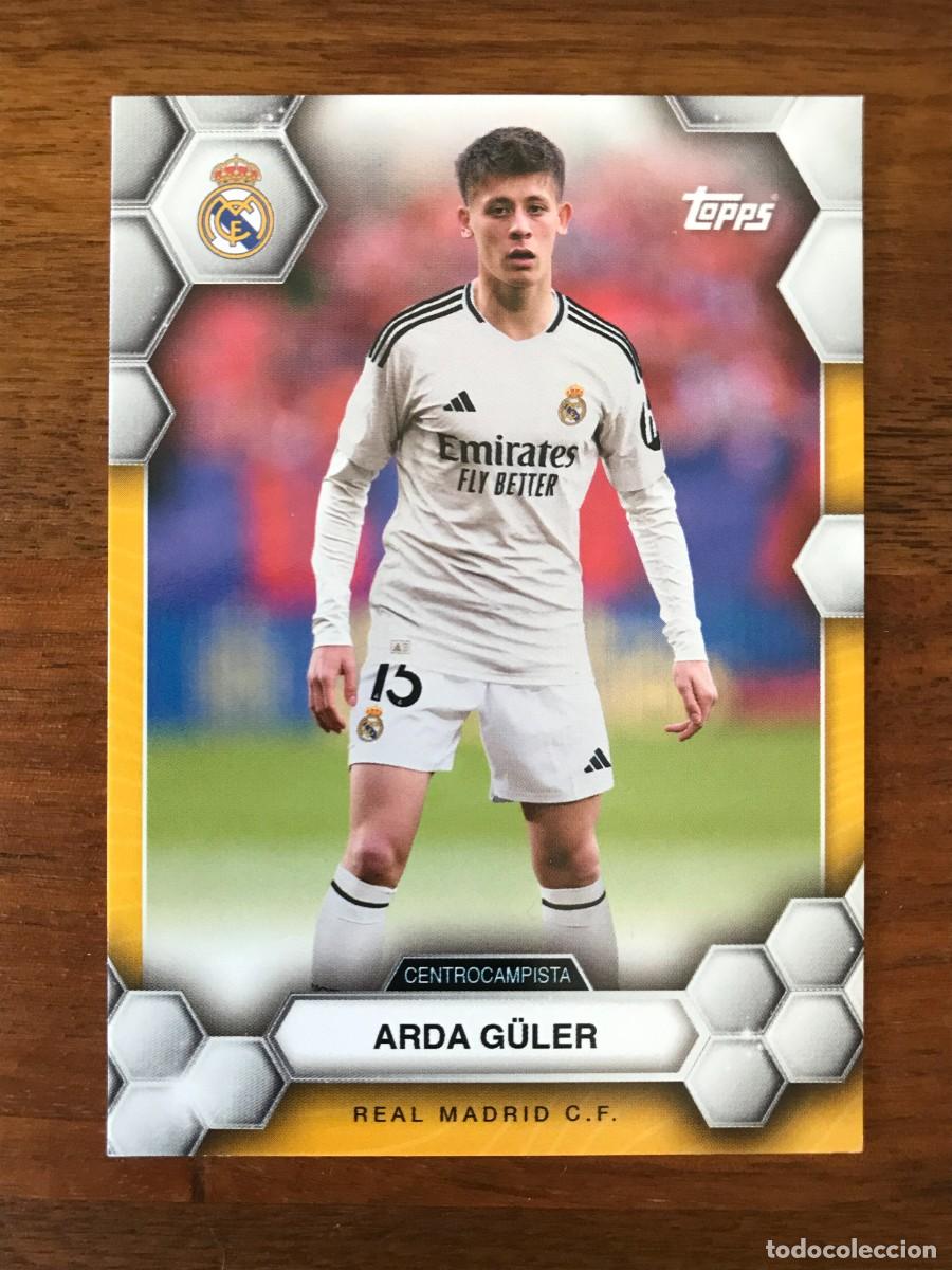 Cromos de f&uacute;tbol: ARDA GULER - TOPPS REAL MADRID FAN SET 2024 2025 24 25