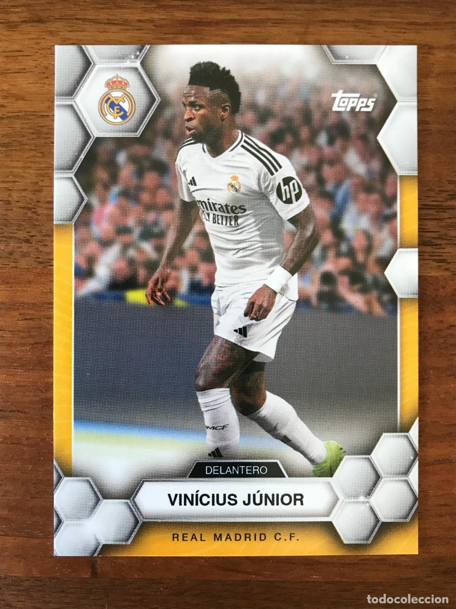 Cromos de f&uacute;tbol: VINICIUS JUNIOR VINI - TOPPS REAL MADRID FAN SET 2024 2025 24 25