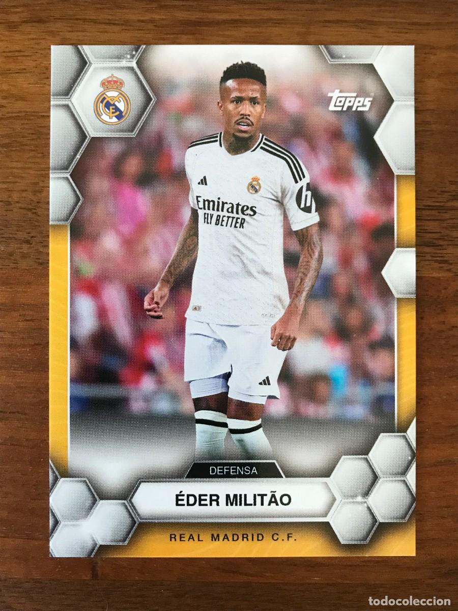 Cromos de f&uacute;tbol: EDER MILITAO - TOPPS REAL MADRID FAN SET 2024 2025 24 25