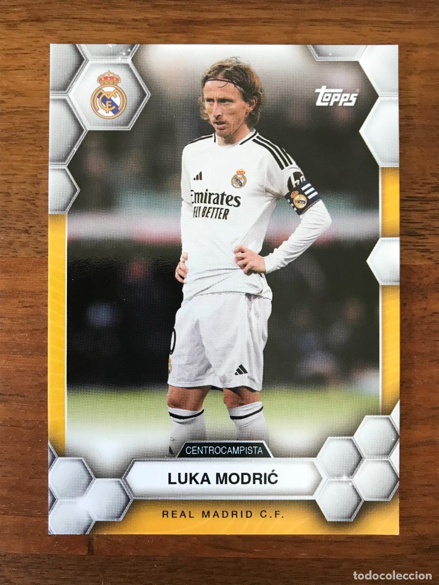 Cromos de f&uacute;tbol: LUKA MODRIC - TOPPS REAL MADRID FAN SET 2024 2025 24 25