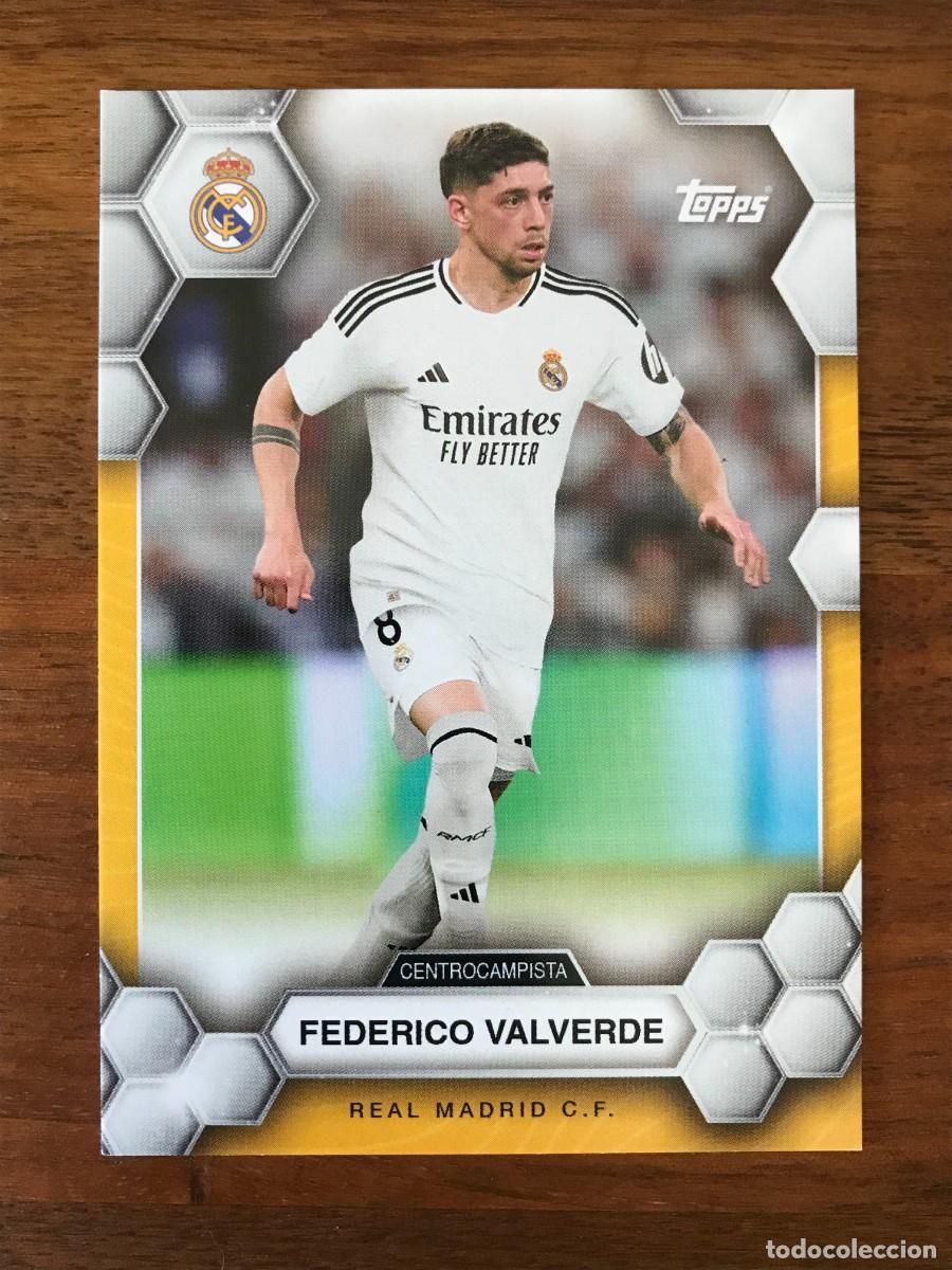 Cromos de f&uacute;tbol: FEDERICO VALVERDE - TOPPS REAL MADRID FAN SET 2024 2025 24 25