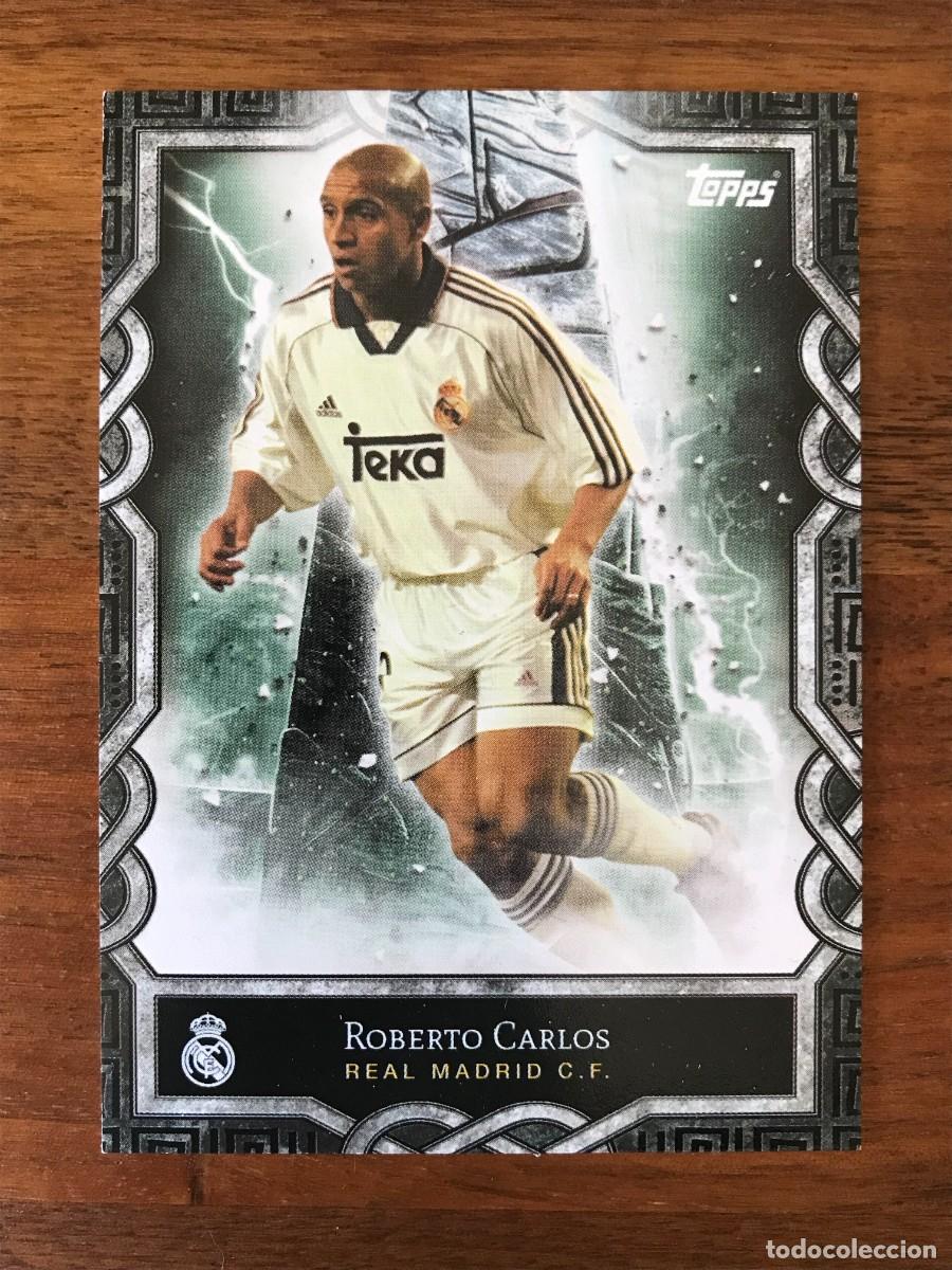Cromos de f&uacute;tbol: ROBERTO CARLOS - MONOLITH - TOPPS REAL MADRID FAN SET 2024 2025 24 25