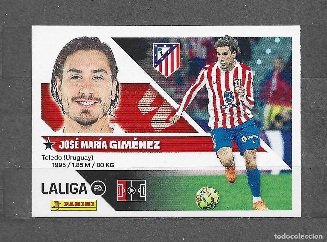 Cromos de f&uacute;tbol: Liga este 26/27 - Gim&eacute;nez - N&deg; 8b - Atl&eacute;tico de Madrid