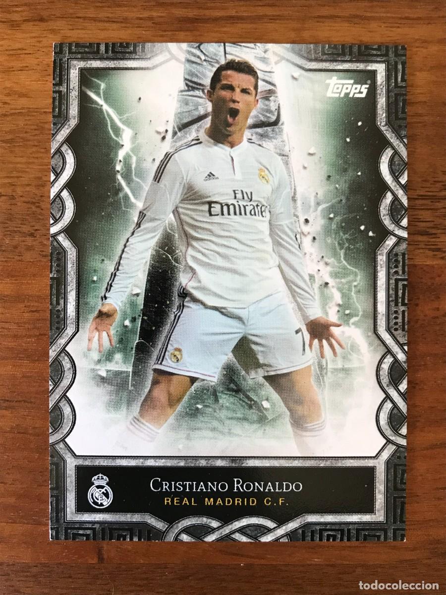Cromos de f&uacute;tbol: CRISTIANO RONALDO - MONOLITH - TOPPS REAL MADRID FAN SET 2024 2025 24 25