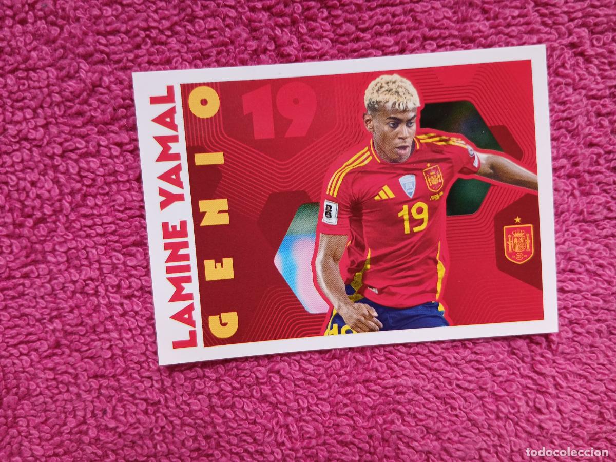 Cromos de f&uacute;tbol: espa&ntilde;a 2026 71 lamine yamal selecci&oacute;n espa&ntilde;ola panini carrefour family (A)