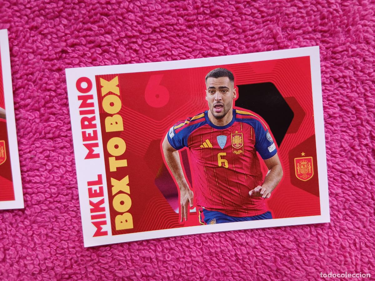 Cromos de f&uacute;tbol: espa&ntilde;a 2026 70 mikel merino selecci&oacute;n espa&ntilde;ola panini carrefour family (A)