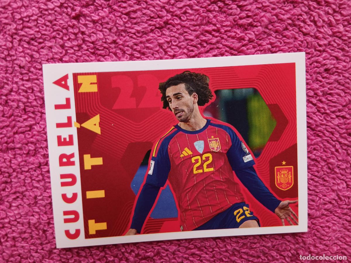 Cromos de f&uacute;tbol: espa&ntilde;a 2026 67 cucurella selecci&oacute;n espa&ntilde;ola panini carrefour family (A)