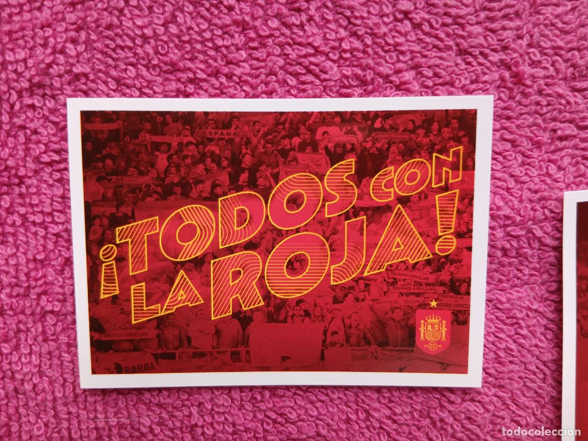 Cromos de f&uacute;tbol: espa&ntilde;a 2026 66 todos con la roja selecci&oacute;n espa&ntilde;ola panini carrefour family (A)
