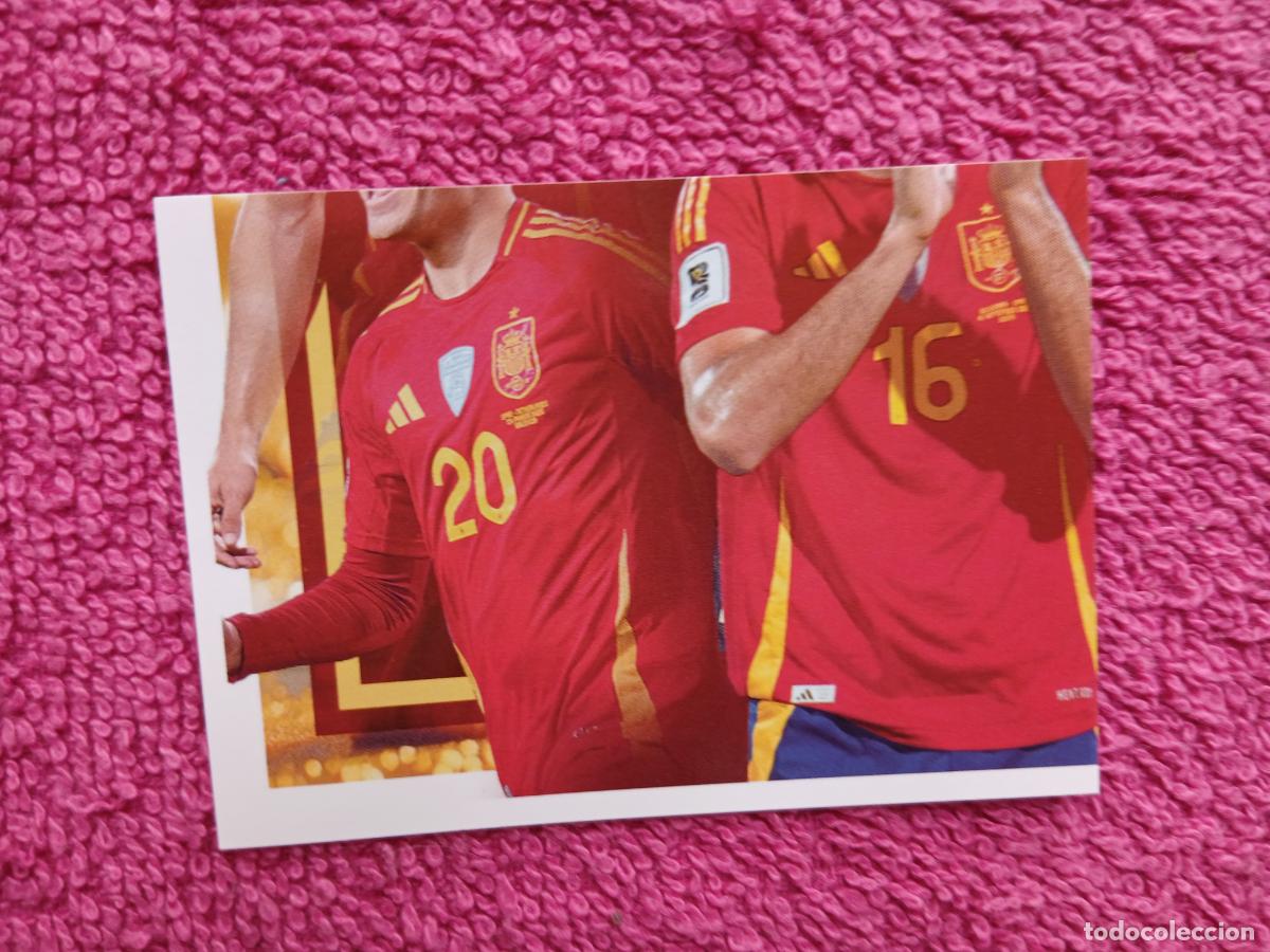 Cromos de f&uacute;tbol: espa&ntilde;a 2026 63 selecci&oacute;n espa&ntilde;ola panini carrefour family (A)