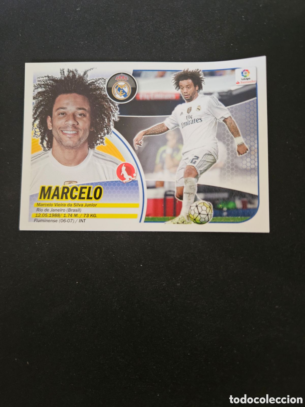 Cromos de f&uacute;tbol: MARCELO N&ordm; 7 REAL MADRID &ndash; LIGA ESTE 2016-17 PANINI
