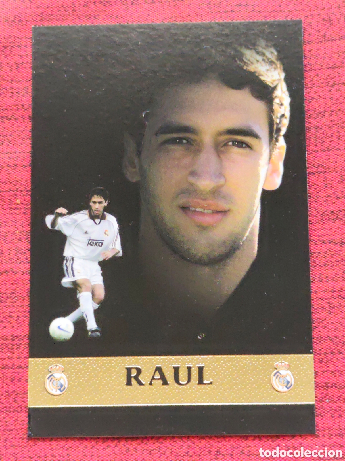 Figurine di Calcio: PICHICHI 98/99.. 405 RA&Uacute;L REAL MADRID MUNDICROMO LIGA 1999 2000