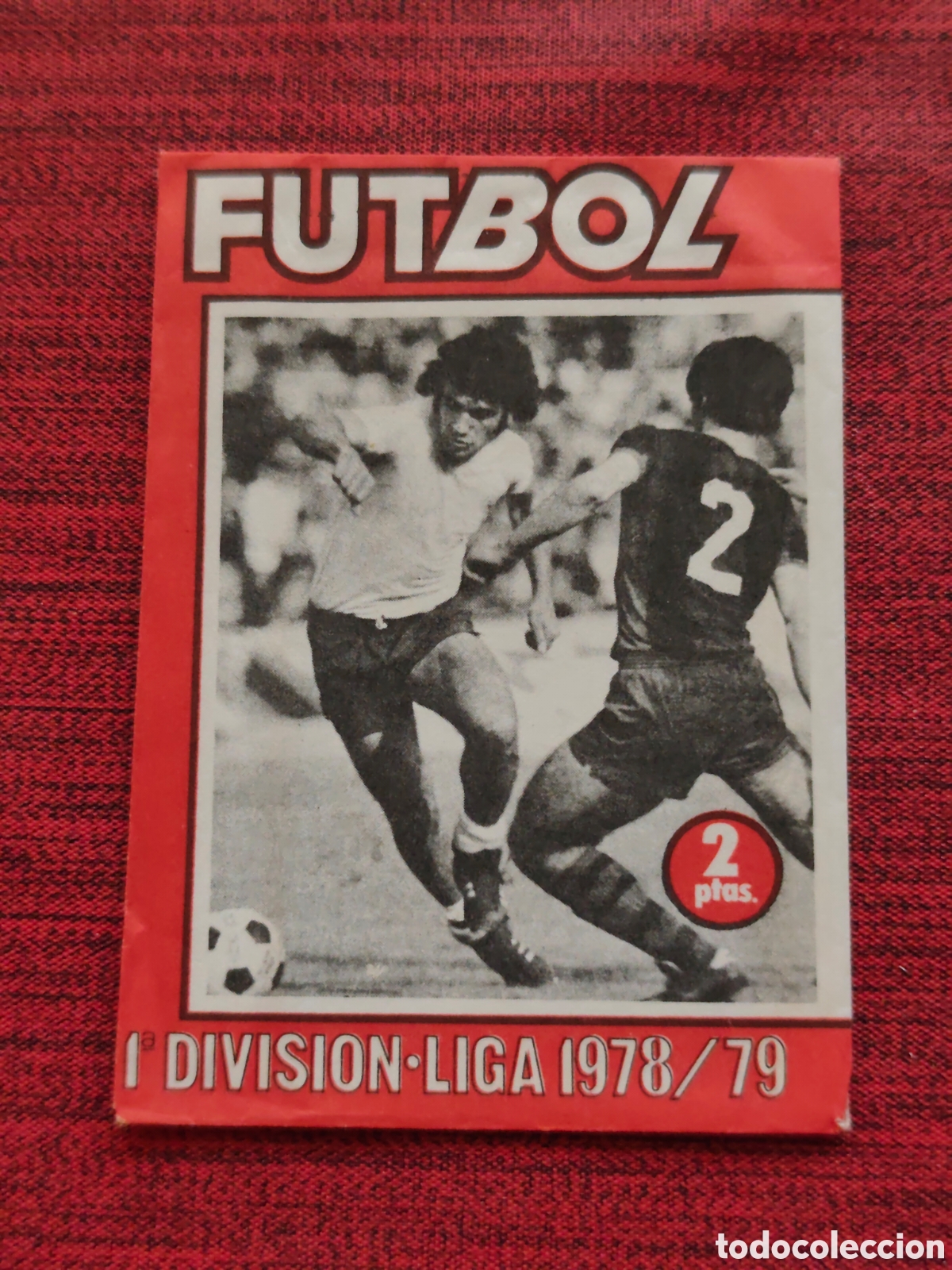 Figurine di Calcio: SOBRE VAC&Iacute;O EDICIONES ESTE LIGA 1978 1979