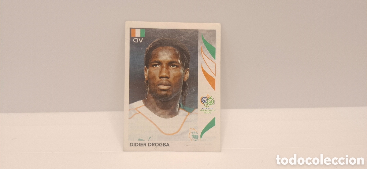 Cromos de f&uacute;tbol: 205 DROGBA COSTA MARFIL PANINI MUNDIAL ALEMANIA 2006 CROMO FUTBOL 06 - SIN PEGAR -