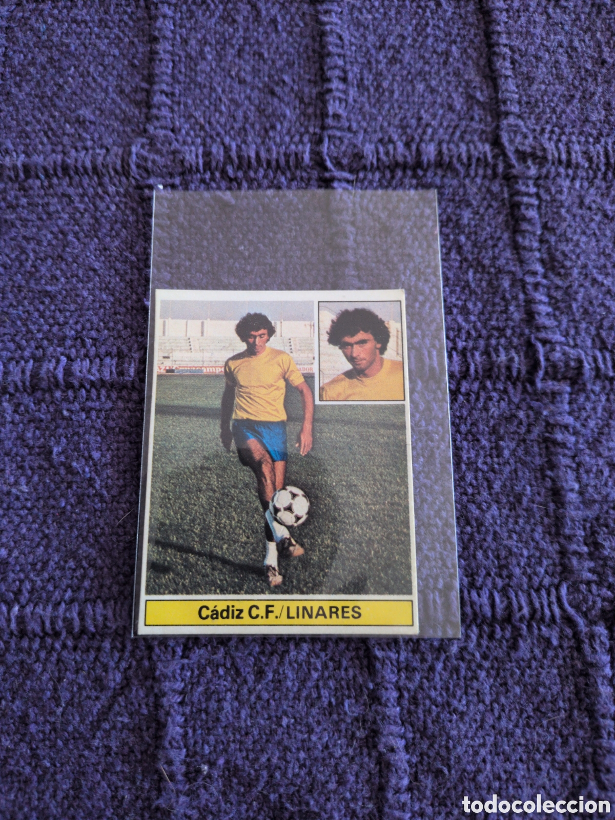 Figurine di Calcio: LINARES CADIZ COLOCA LIGA ESTE 1981/82 81 82 NUNCA PEGADO SIN PEGAR. NUEVO