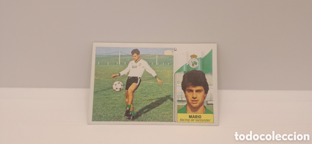 Cromos de f&uacute;tbol: LIGA ESTE 1986 1987 86 87 EDICIONES ESTE MARIO RACING SANTANDER DESPEGADO