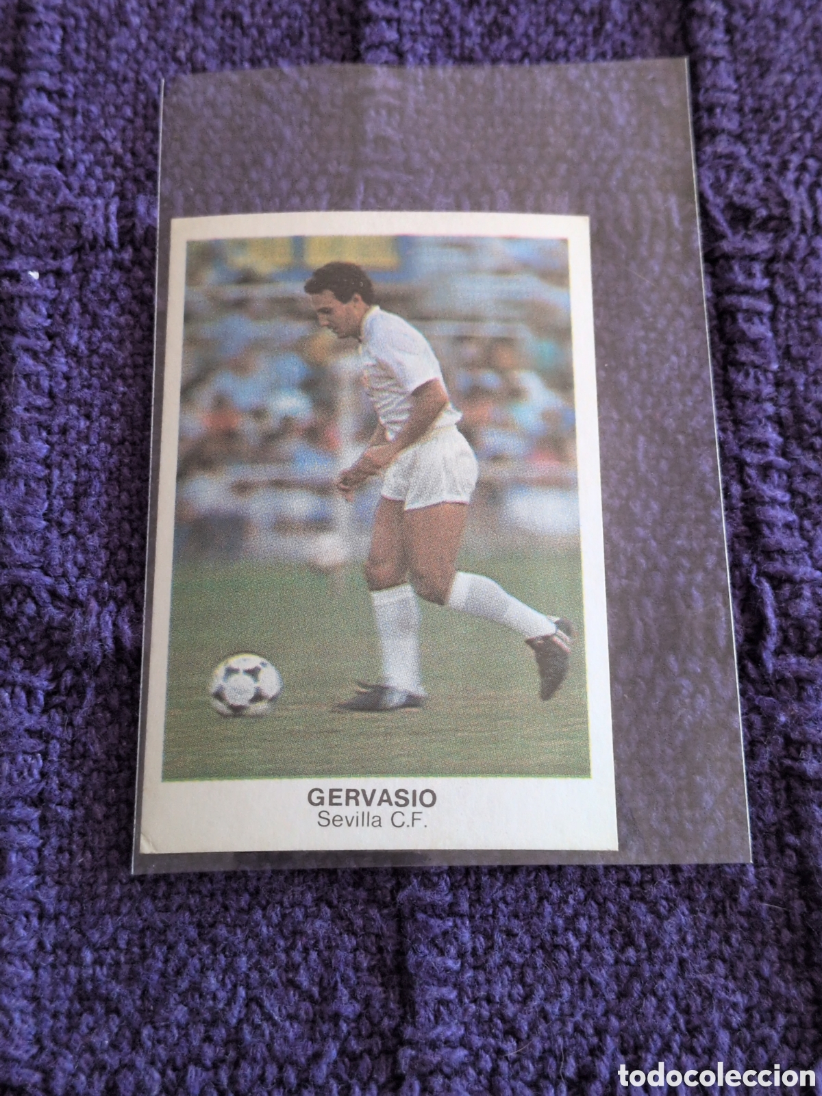 Figurine di Calcio: GERVASIO SEVILLA CANO 1983 1984 CROMO FUTBOL 83 84 LIGA - FICHAJE 31. NUNCA PEGADO. NUEVO