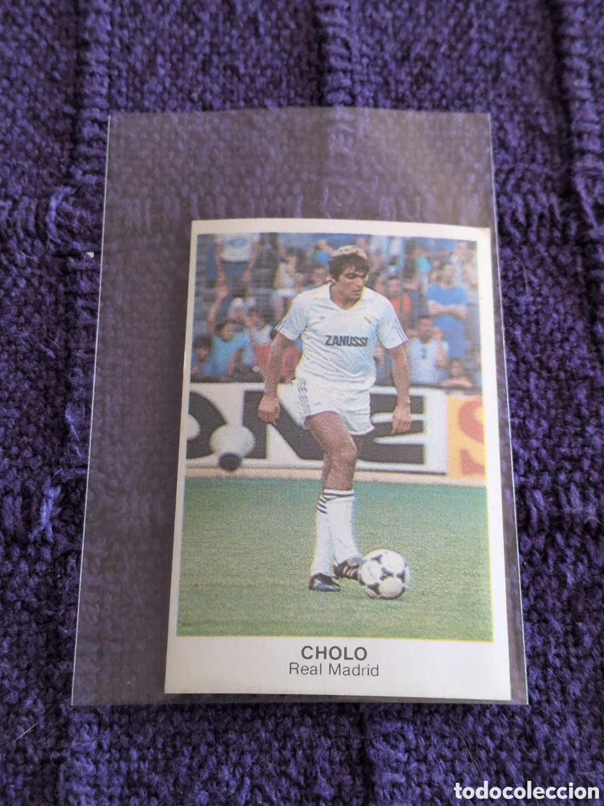 Figurine di Calcio: CHOLO REAL MADRID CANO 1983 1984 CROMO FUTBOL 83 84 LIGA - VERSION - NUNCA PEGADO. NUEVO