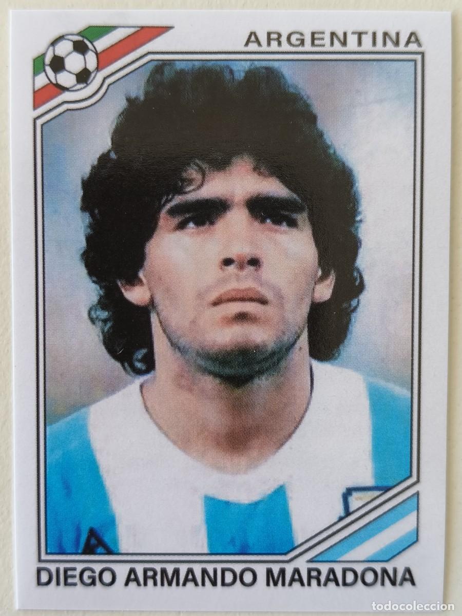 Cromos de f&uacute;tbol: #84 DIEGO ARMANDO MARADONA (ARGENTINA) MUNDIAL MEXICO 86 PANINI