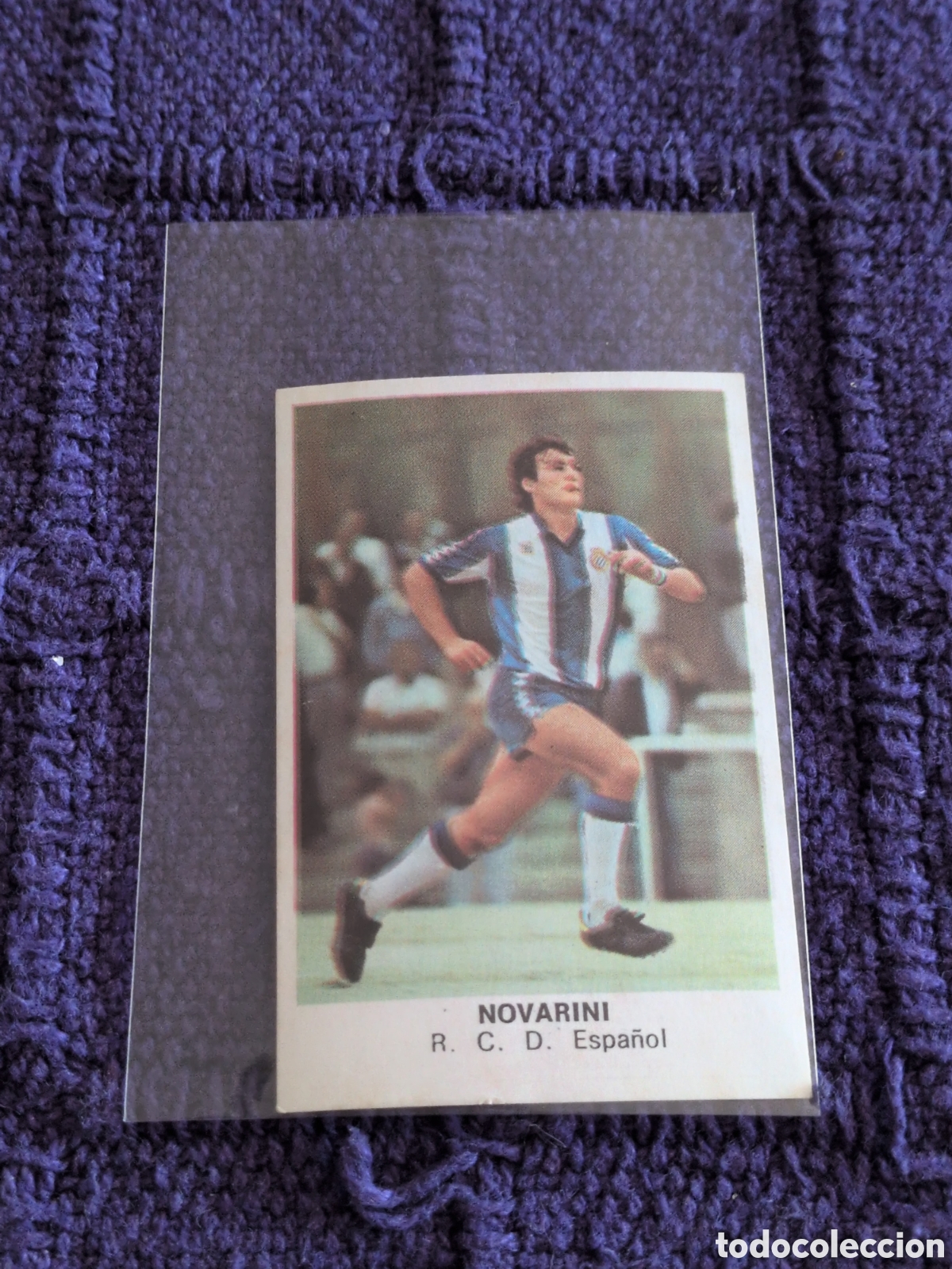 Figurine di Calcio: NOVARINI ESPA&Ntilde;OL CANO 1983 1984 CROMO FUTBOL 83 84 LIGA - FICHAJE 5 - NUNCA PEGADO. NUEVO