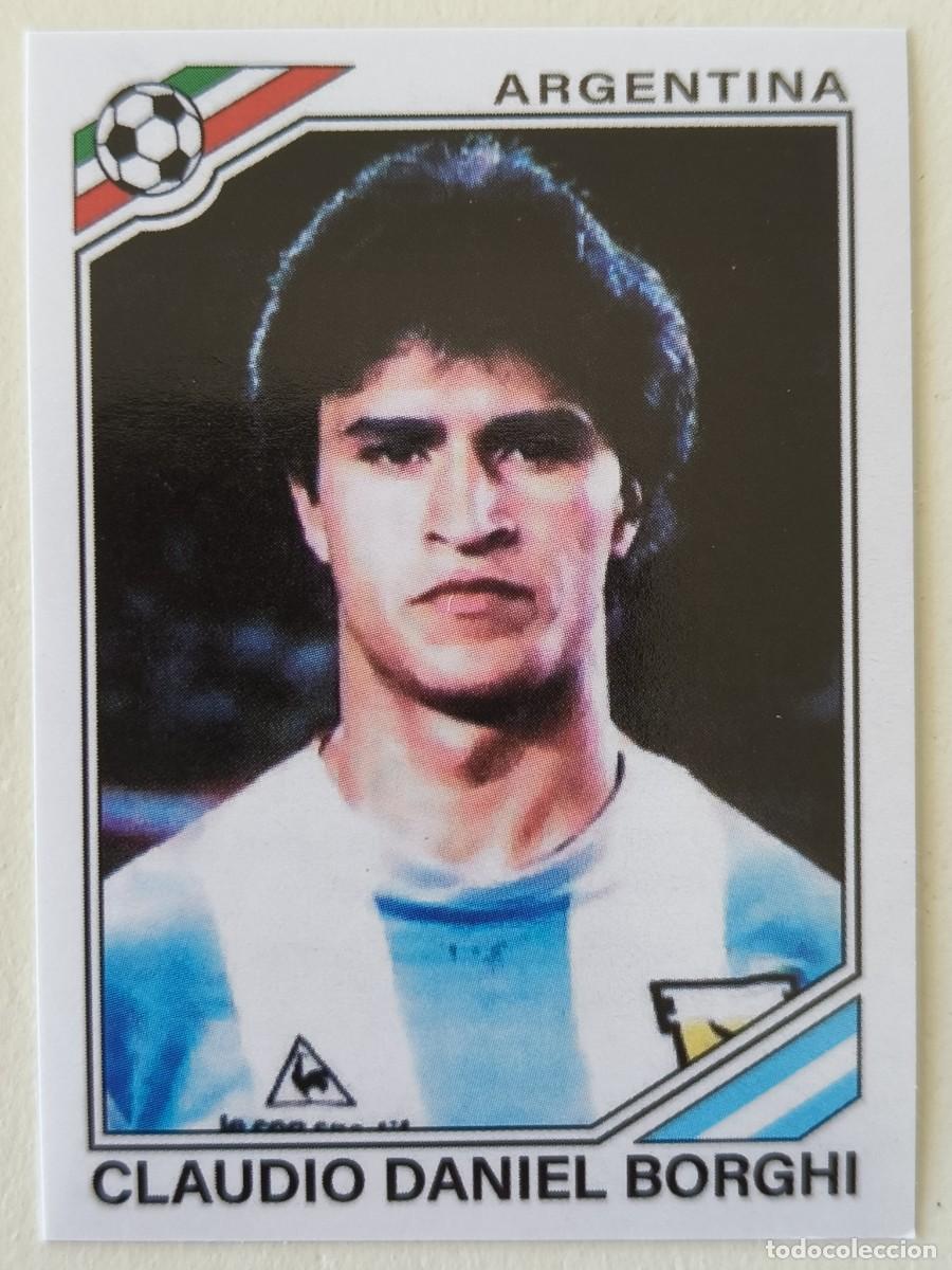 Cromos de f&uacute;tbol: #86 CLAUDIO DANIEL BORGHI (ARGENTINA) MUNDIAL MEXICO 86 PANINI