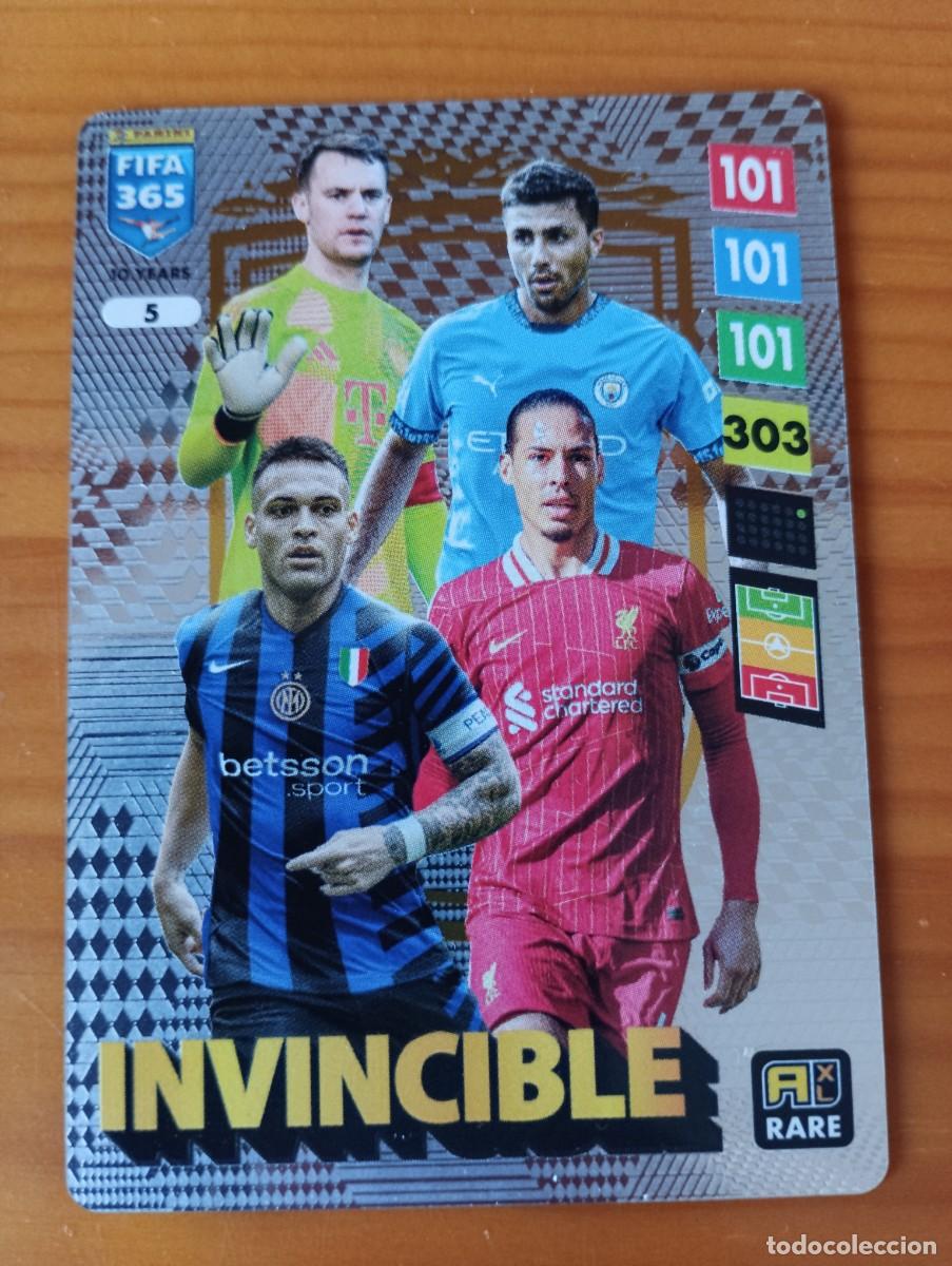Figurine di Calcio: Cromo FIFA 365 2024/2025 24 25 ADRENALYN - INVENCIBLE 5