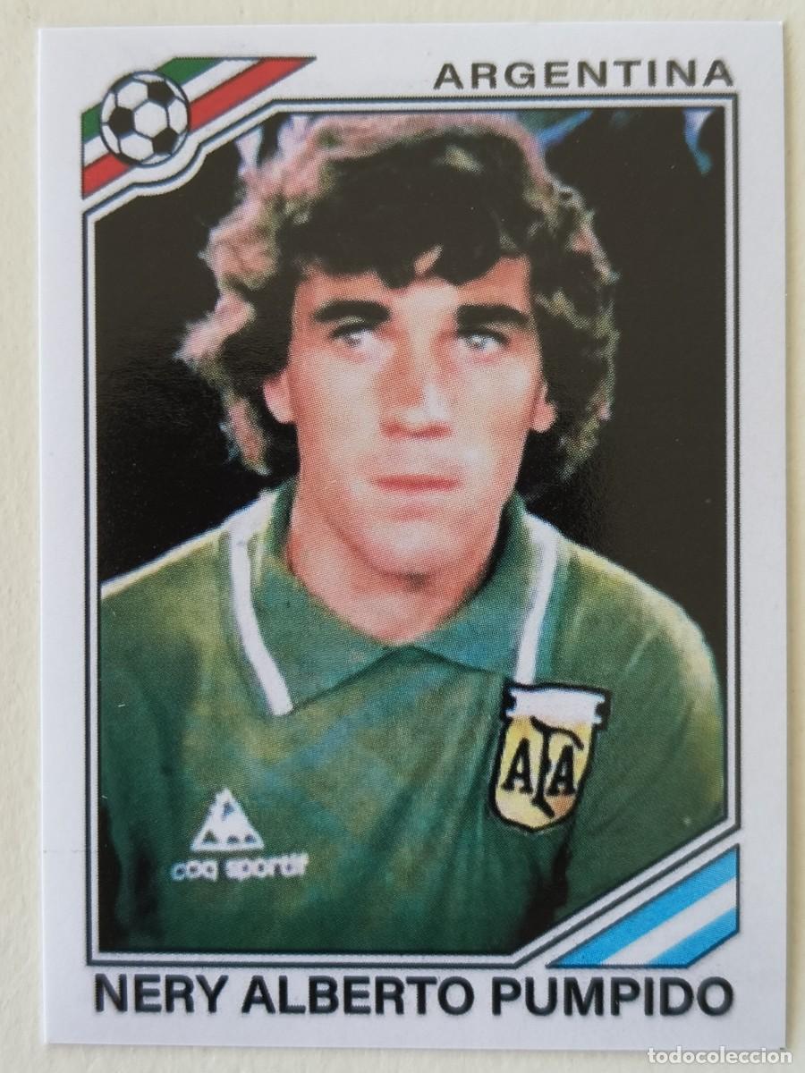 Cromos de f&uacute;tbol: #89 NERY ALBERTO PUMPIDO (ARGENTINA) MUNDIAL MEXICO 86 PANINI