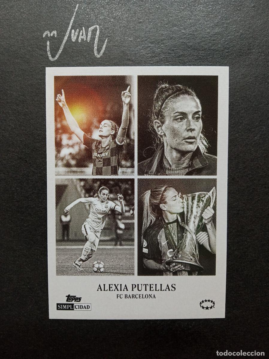 Cromos de f&uacute;tbol: N&ordm; 119 RAICES ALEXIA PUTELLAS BARCELONA WOMEN ESPA&Ntilde;A ⚽ TOPPS &reg; SIMPLICIDAD Champions 2025 2026 25 26