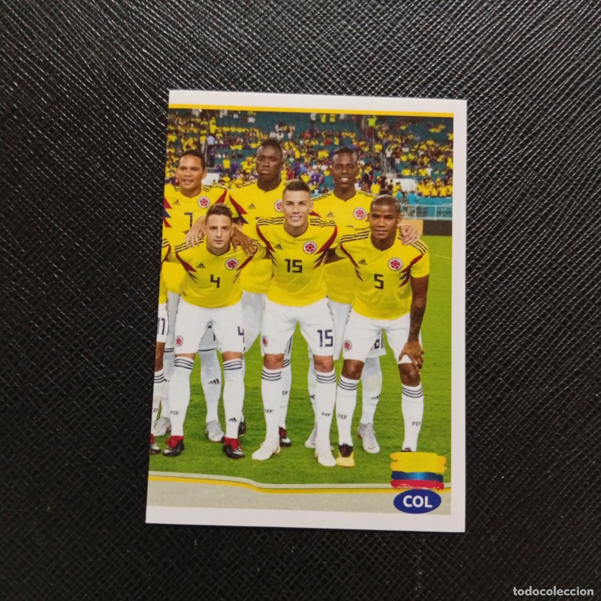 Cromos de f&uacute;tbol: 151 ALINEACION COLOMBIA PANINI COPA AMERICA BRASIL 2019 CROMO FUTBOL 19 - SIN PEGAR