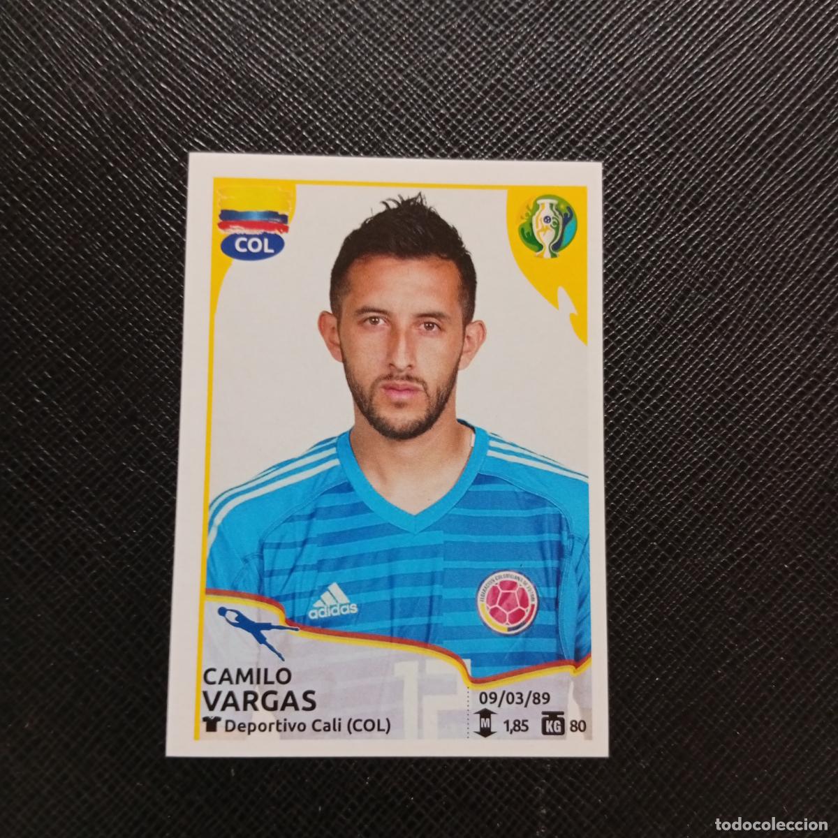 Cromos de f&uacute;tbol: 153 VARGAS COLOMBIA PANINI COPA AMERICA BRASIL 2019 CROMO FUTBOL 19 - SIN PEGAR