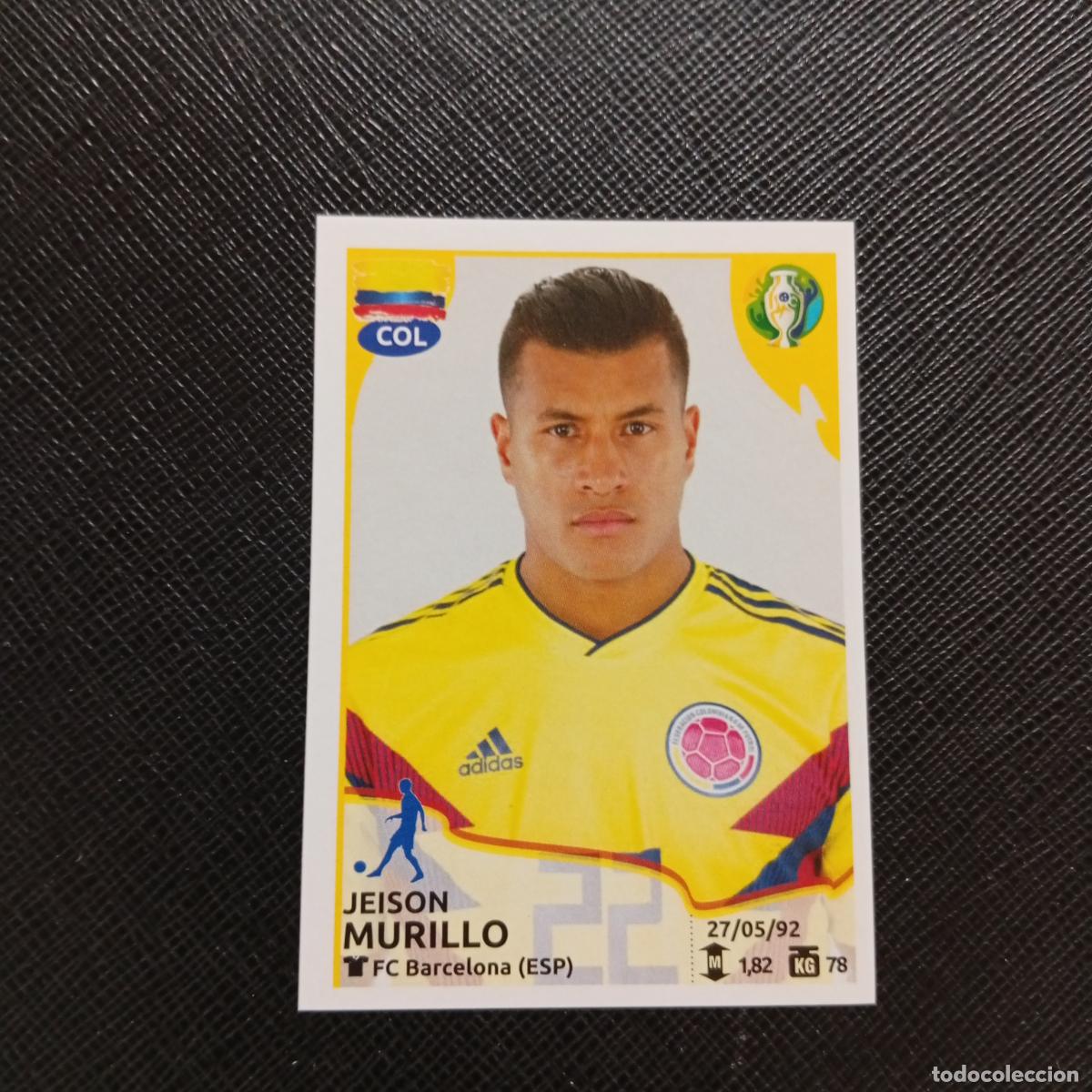 Cromos de f&uacute;tbol: 155 MURILLO COLOMBIA PANINI COPA AMERICA BRASIL 2019 CROMO FUTBOL 19 - SIN PEGAR